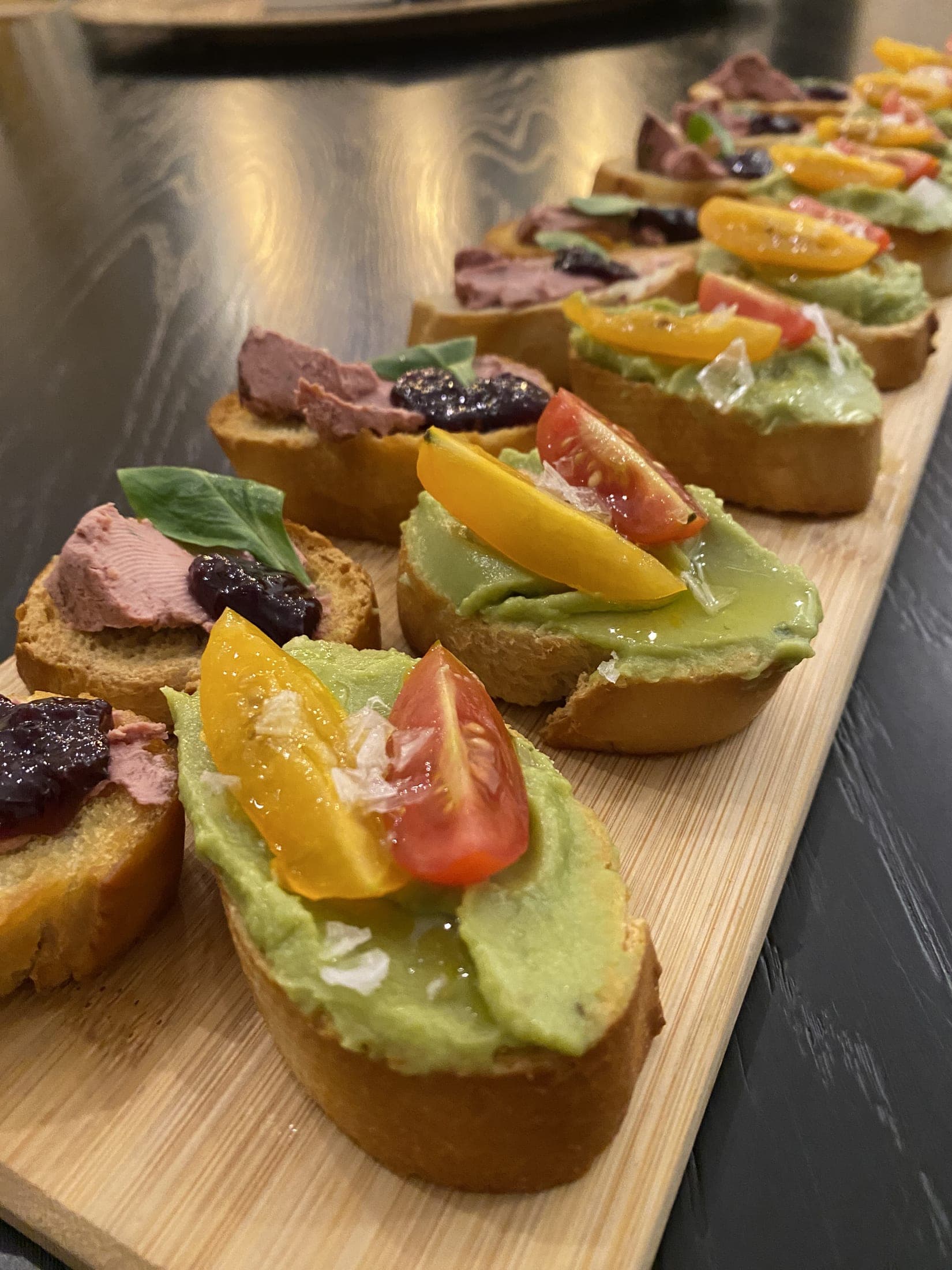 Presentación gastronómica de FERRO 8